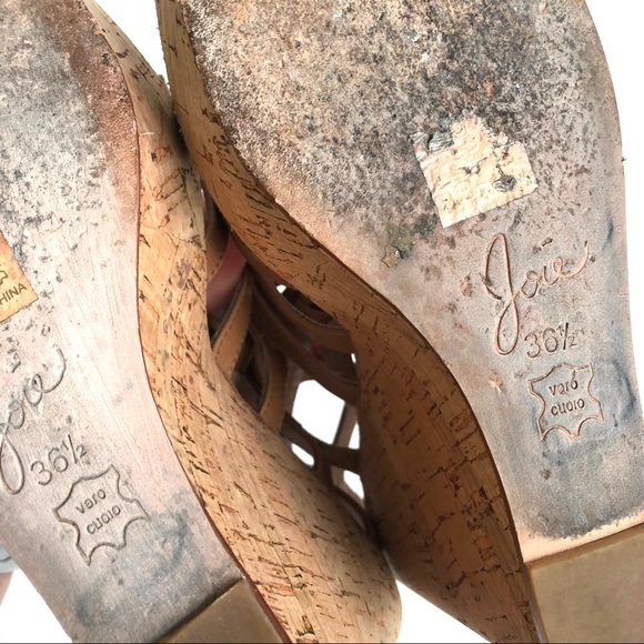 Joie Tan Larissa Wedge Lace-Up Gladiator Sandal - Picture 9 of 10